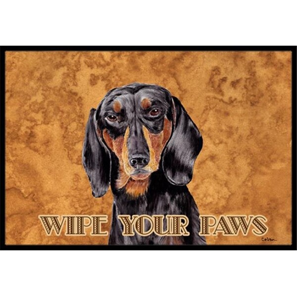 Carolines Treasures Carolines Treasures SC9139JMAT 24 x 36 in. Dachshund Indoor Or Outdoor Doormat SC9139JMAT - main